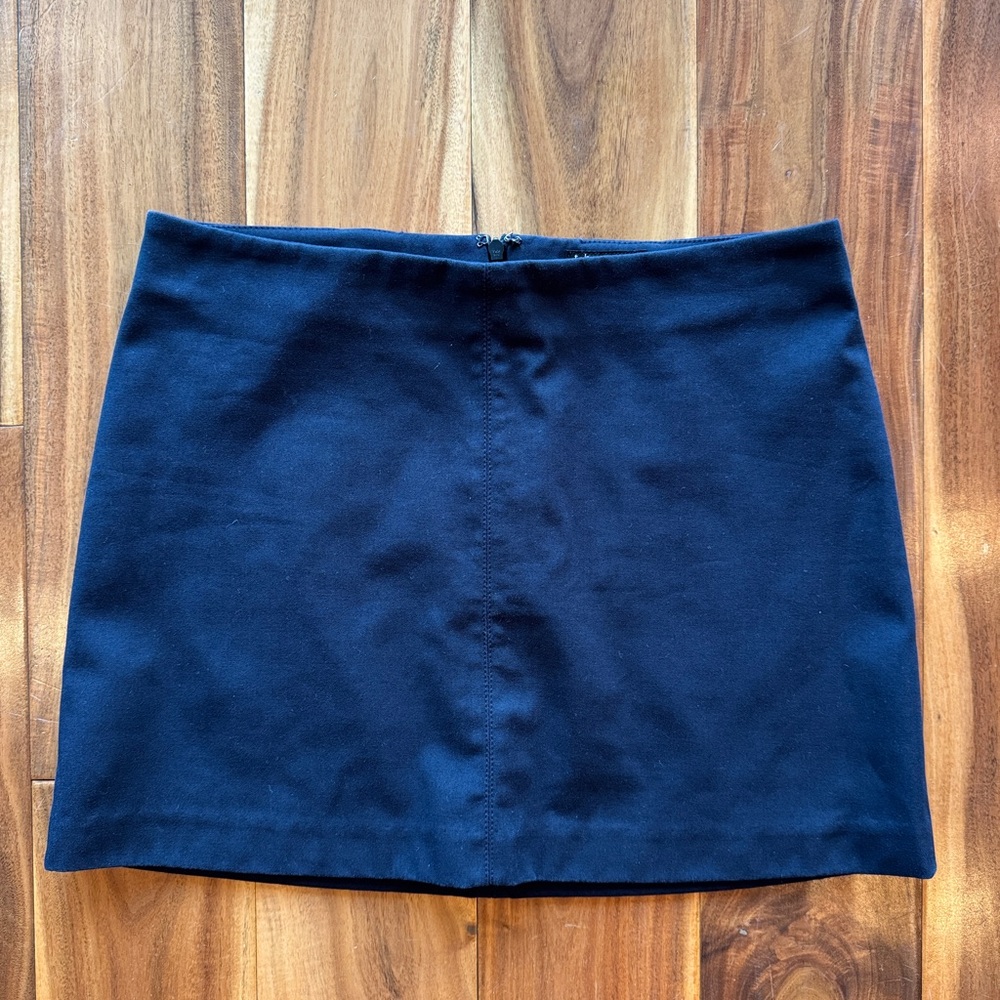 Vintage Theory Navy Mini Skirt made in the USA